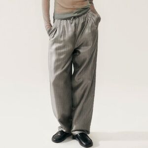 Silk Laundry Moon Twill Slouch Pant